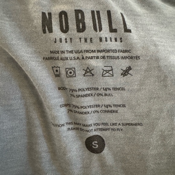 NOBULL Women's Blue Tie-Dyed Muscle Tank - Picture 3 of 3